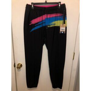 NWT Chubbies Mens Large The Living Colors Ultimate Sport Joggers Zipper Pockets